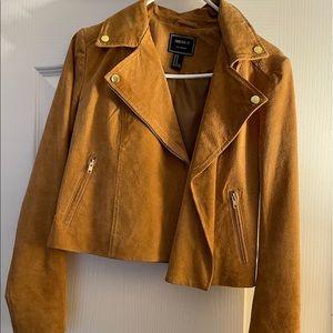 Camel Suede Jacket